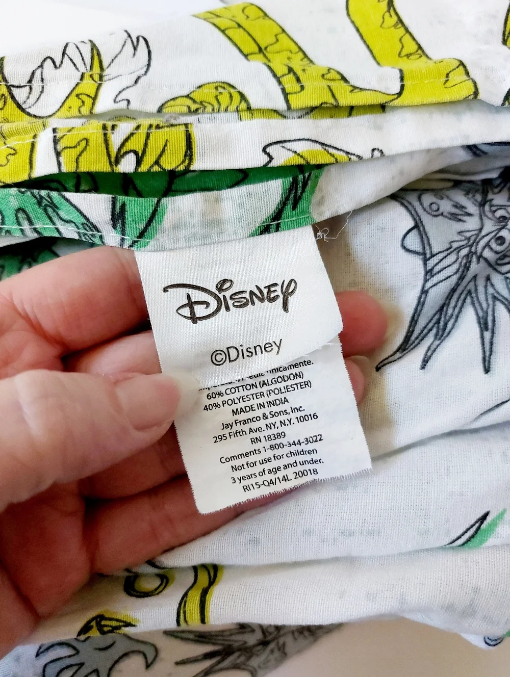 Disney Jake & The Never Land Pirates Twin Sheet‎ Set 2 piece Sea Conquest